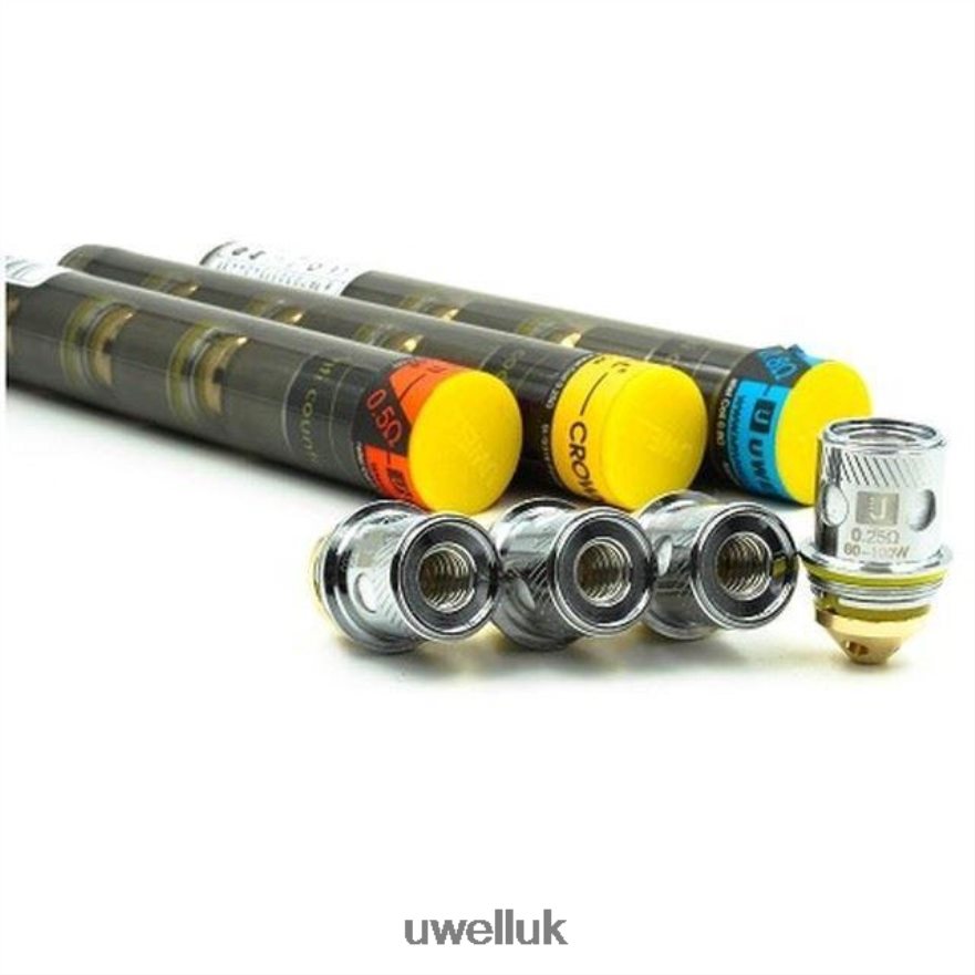 UWELL CROWN 2 REPLACEMENT COILS (4-PACK) SUS316 Parallel 0.25ohm 4P2XFT260 - UWELL Vape UK