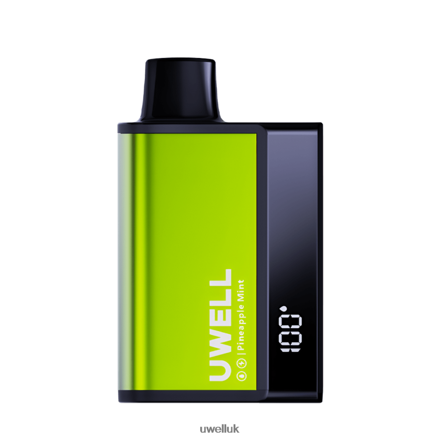 UWELL DL8000 DISPOSABLE VAPE Pineapple Mint 4P2XFT284 - UWELL Vape Mod