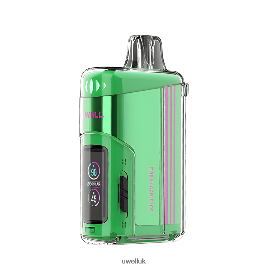 UWELL VISCORE A18000 DISPOSABLE VAPE Green Apple Ice 4P2XFT296 - UWELL Vape Refill