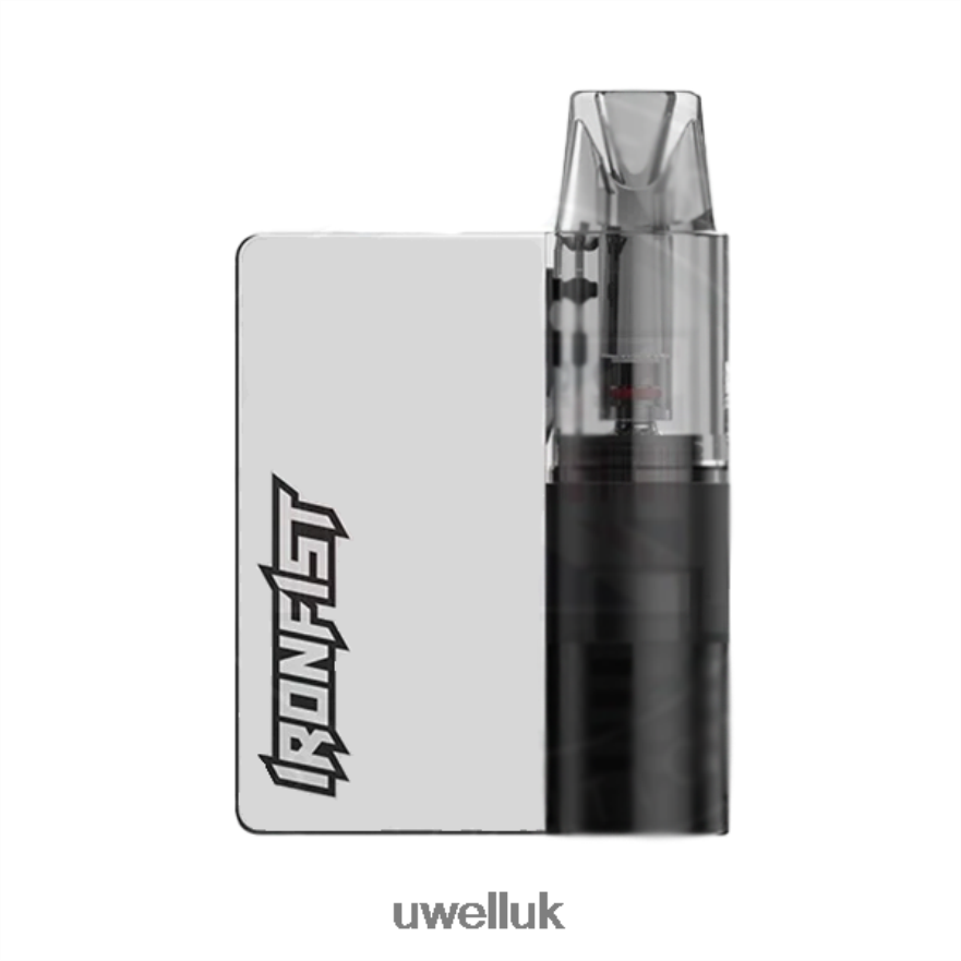 UWELL CALIBURN IRONFIST L POD MOD Metallic Silver 4P2XFT158 - UWELL Vape Flavour