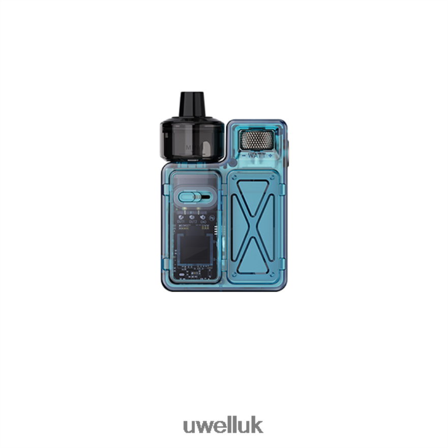 UWELL CROWN M POD MOD Blue 4P2XFT114 - UWELL Vape Mod