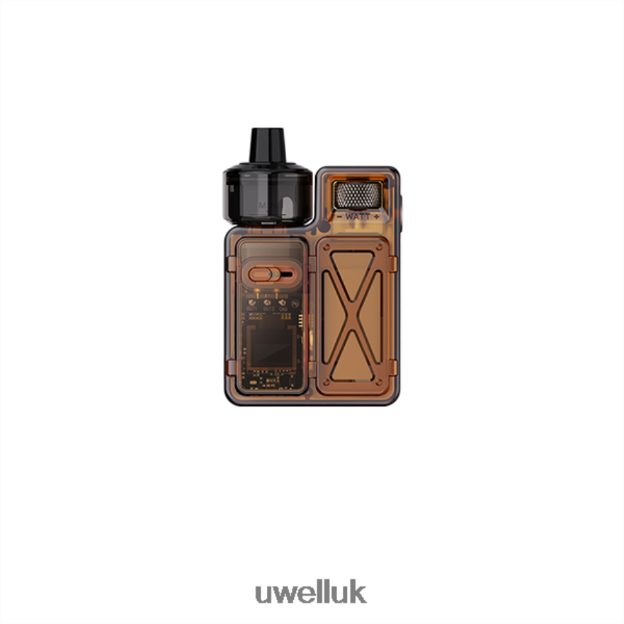 UWELL CROWN M POD MOD Brown 4P2XFT115 - UWELL Vape Review