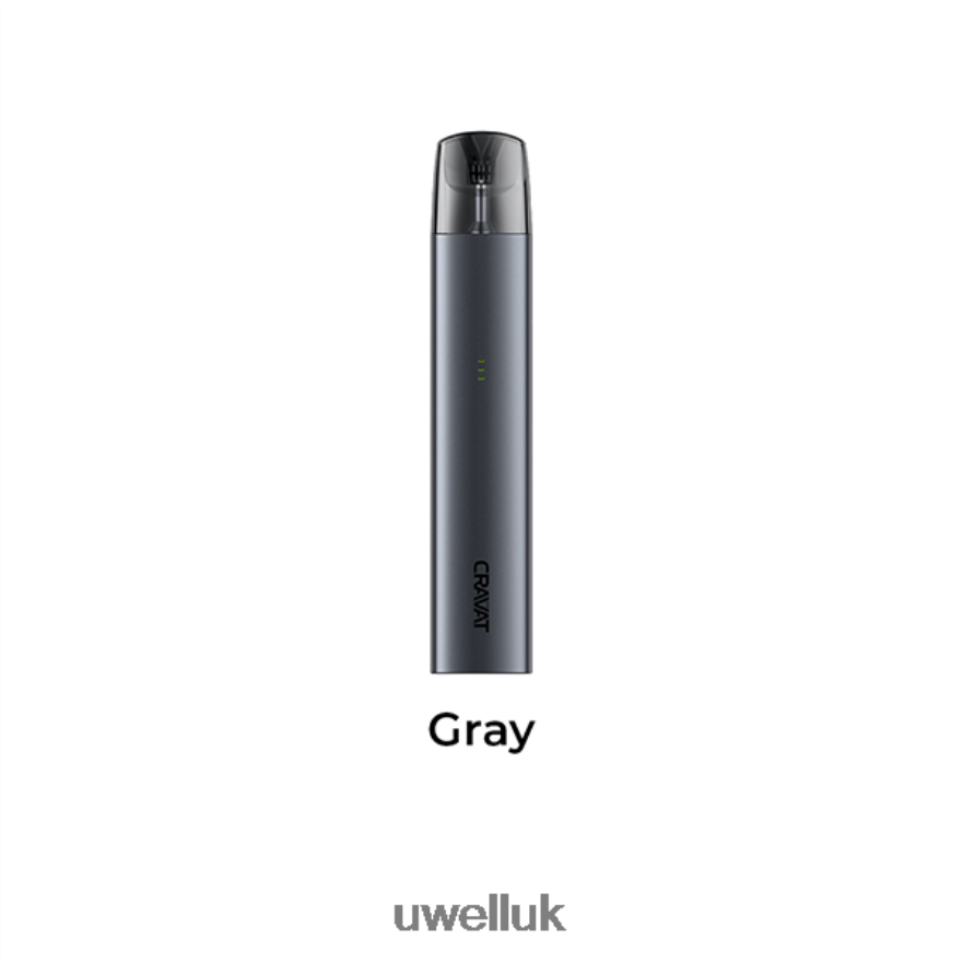 UWELL CRAVAT POD SYSTEM Grey 4P2XFT80 - UWELL Vape UK