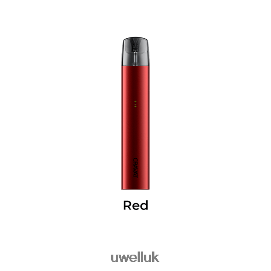 UWELL CRAVAT POD SYSTEM Red 4P2XFT78 - UWELL Vape Flavour