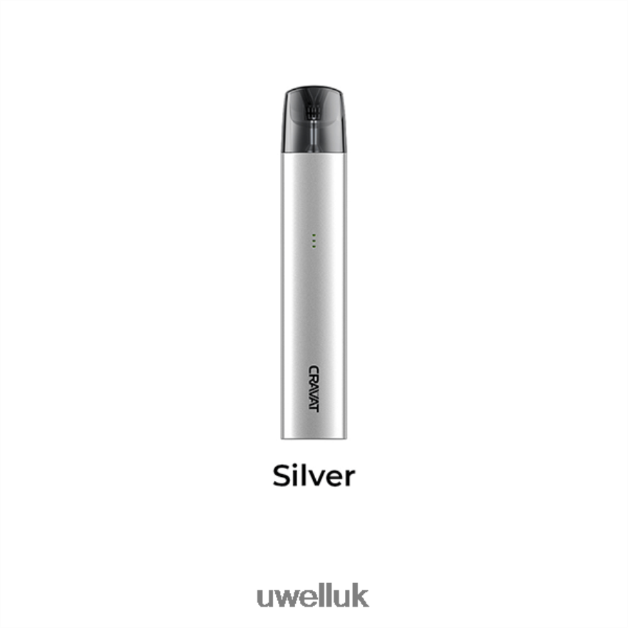 UWELL CRAVAT POD SYSTEM Silver 4P2XFT79 - UWELL UK