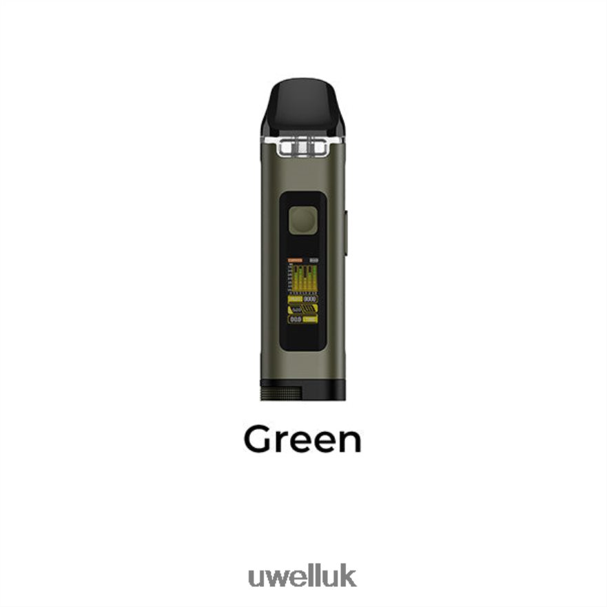 UWELL CROWN D POD KIT Green 4P2XFT119 - UWELL UK