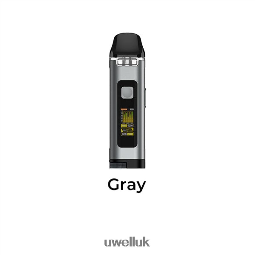 UWELL CROWN D POD KIT Grey 4P2XFT120 - UWELL Vape UK