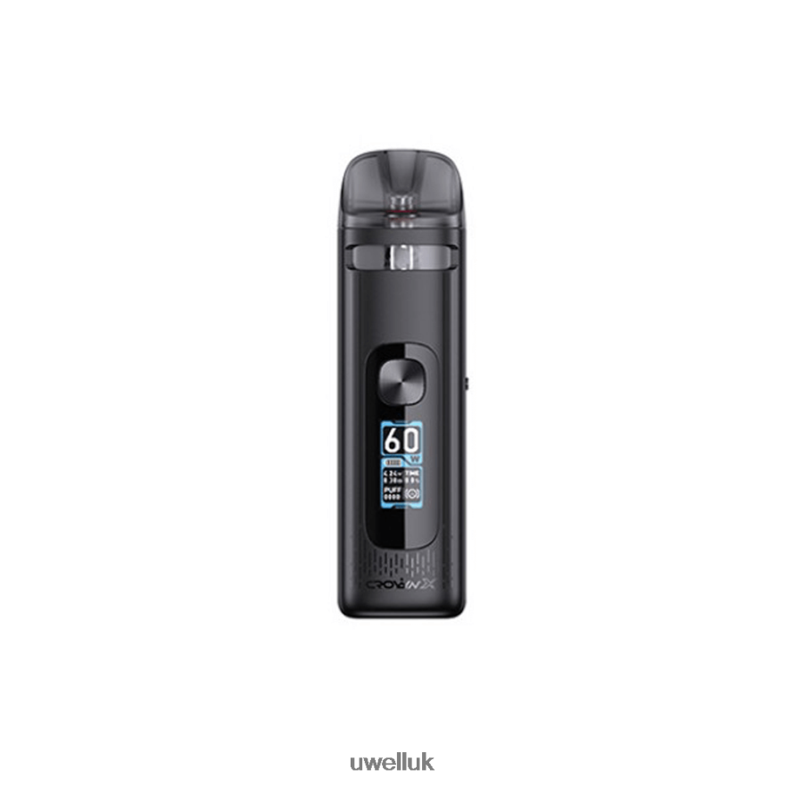 UWELL CROWN X KIT POD SYSTEM Black 4P2XFT233 - UWELL Vape Price