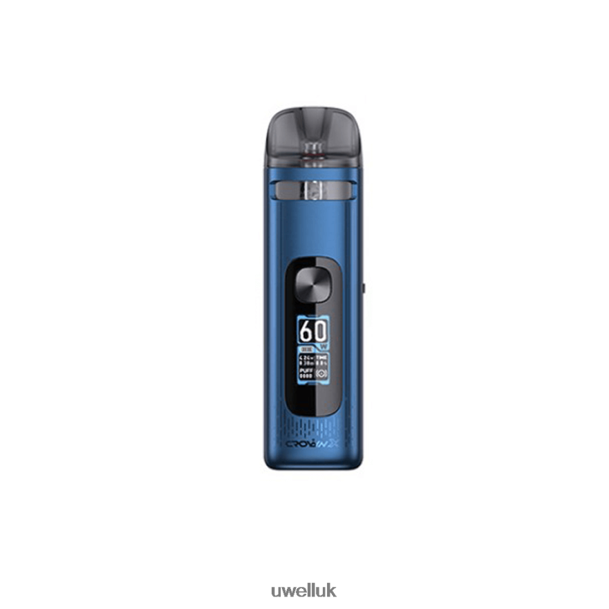 UWELL CROWN X KIT POD SYSTEM Blue 4P2XFT235 - UWELL Vape Review