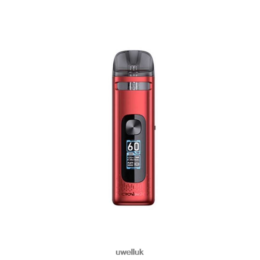 UWELL CROWN X KIT POD SYSTEM Red 4P2XFT234 - UWELL Vape Mod